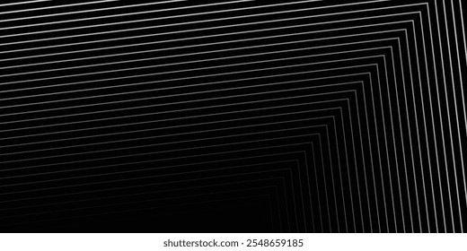 Fondo negro. Vector Abstractas, ciencia, futurista, concepto de tecnología energética. Imagen digital de rayos de luz, líneas con luz azul sobre fondo blanco. Ilustración vectorial moderna