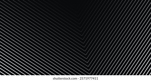 Black background. Abstract vector, science, futuristic, energy technology concept. Digital image of light rays, lines with blue light on white background. Modern vector illustration