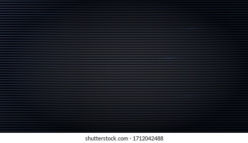 Schwarzer Hintergrund. Abstrakte schwarze Vektorillustration mit Streifen