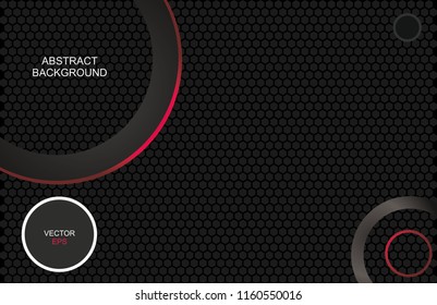 black background of abstraction