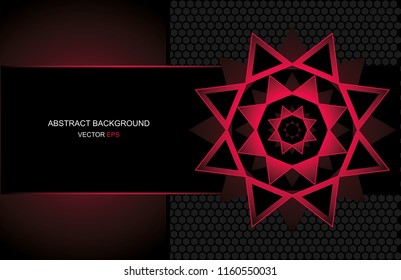 black background of abstraction