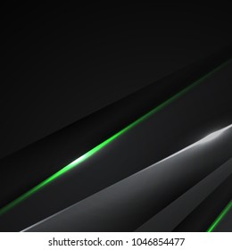 Black background, abstraction. Business style, material design.