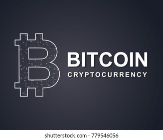 Black background for blockchain style