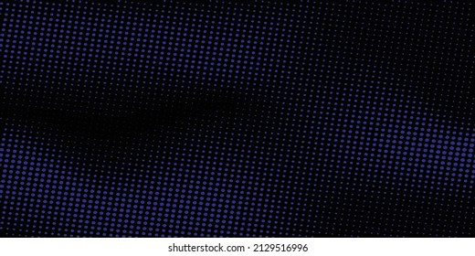Black background and blue dots illustration