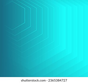 Black background with blue neon hexagon grid. Glowing hex background