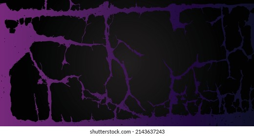 Black background and blue and purple abstract line