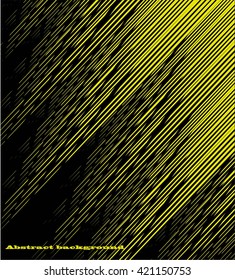 Black background with bright lines