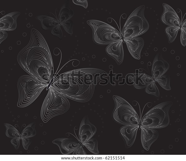 black butterfly overlay