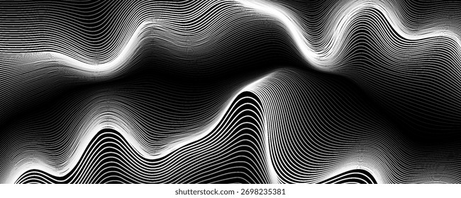 Fondo negro para el concepto de tecnología, digital