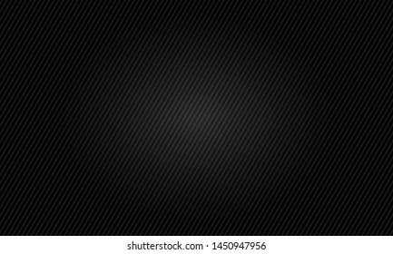 Black background. Dark abstract background with isolated diagonal line texture.