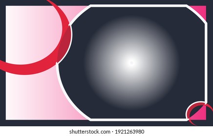 schwarzer Hintergrund-Design mit Fackel in der Mitte