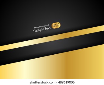 black background dimension gold vector illustration design modern