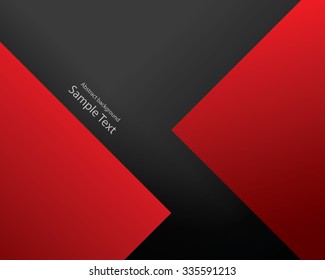 Black Background Dimension Red Vector Illustration Design Modern