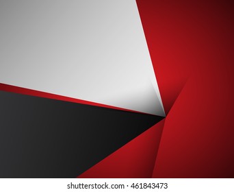 black background dimension red vector illustration design modern