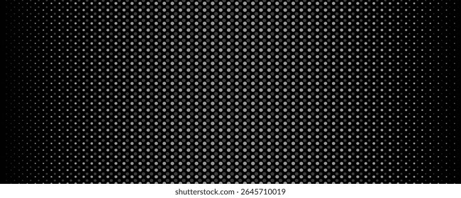 black background with dots. eps10