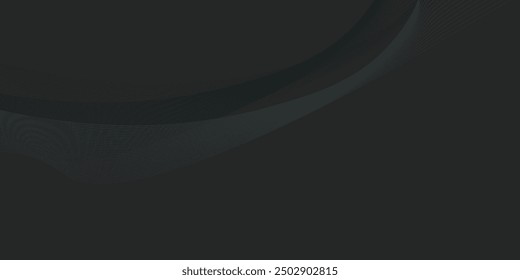 Black background with elegant effect.