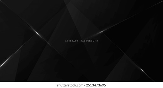 Fundo preto com efeito elegante. Ilustração vetorial.