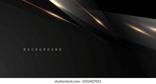 Black background with elegant effect. Vector illustration.