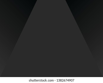 Black background with empty space for image or text./ Vector background. 