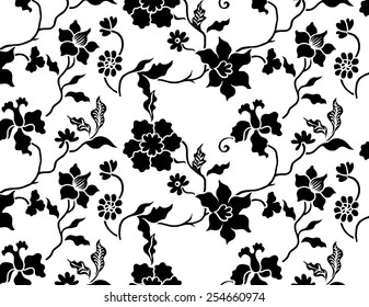 Hand Drawn Sketch Flowers Vector Pack Stock Vector (Royalty Free ...