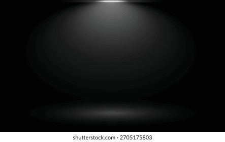 plano de fundo preto com luz de foco