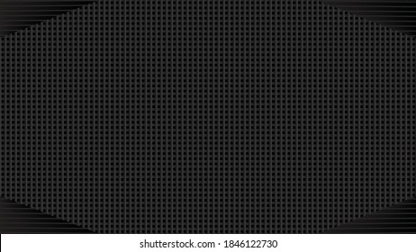 black background geometric minimalism design