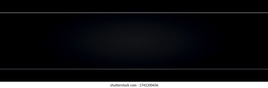 Fondo negro con brillo y sombra - Panorama
