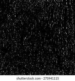 Black background hand-drawn with a brush. Vector illustration. Chaotic texture.