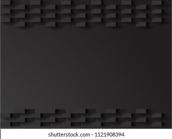 Black background image with black color is geometric