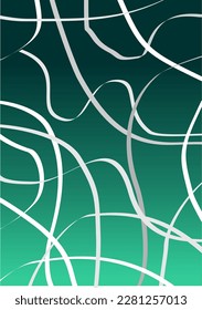 Black background image with green pattern used in decoration