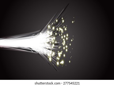 black background with intense glowing sparkles and glitter. vector. light. Electricity, power, bolt. info graphics. Technology background for computer graphic website internet and business. circuit.