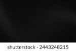Black background with line curve design. Vector illustration 