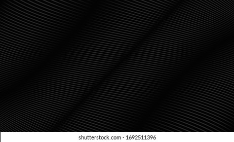 Black Background With Line Curve Design. Vector Illustration. Eps10 