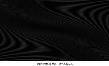 Black Background With Line Curve Design. Vector Illustration. Eps10 