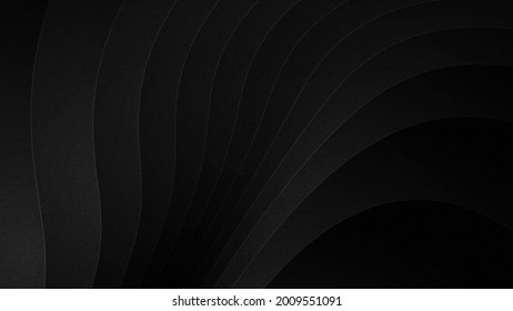 Black background with line curve design. Vector illustration. Eps10
