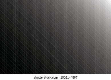 Black background with line geometric and lighting. Vector illustration