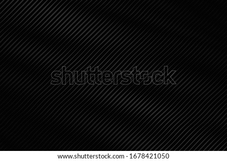 Black background with line wave design. Vector illustration. Eps10 