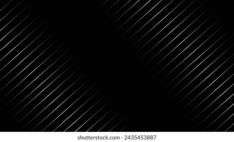 Black Background Lines vector image abstract wallpaper for backdrop or decoration