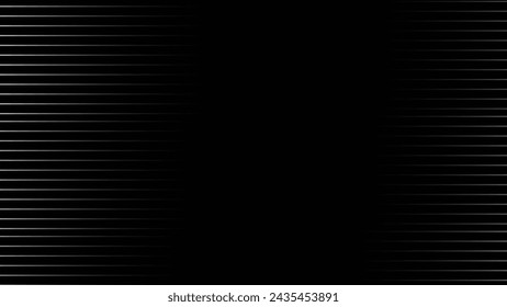 Black Background Lines vector image abstract wallpaper for backdrop or decoration