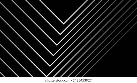 Black Background Lines vector image abstract wallpaper for backdrop or decoration