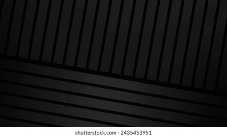 Black Background Lines vector image abstract wallpaper for backdrop or decoration