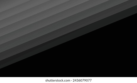 Black Background Lines vector image abstract wallpaper for backdrop or decoration