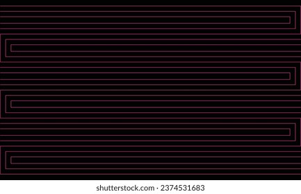 fondo negro con líneas rosas largas en la dirección horizontal
