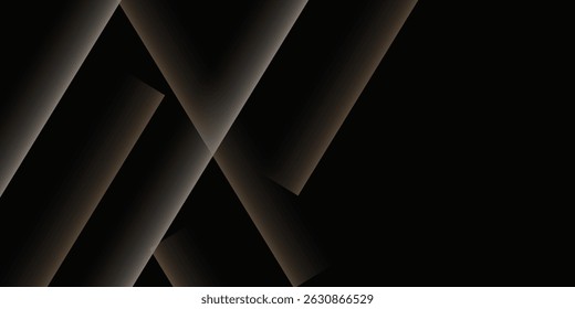 Black background with a luxurious gold effect. Vector illustration