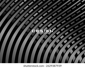 Black background with luxury gradient abstract lines.