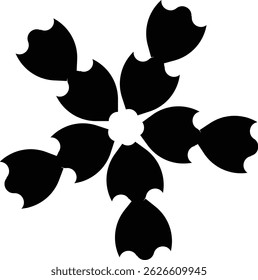 schwarzer Hintergrund Luxus Mandala entworfen 
