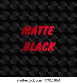 Black background matte designed vector 