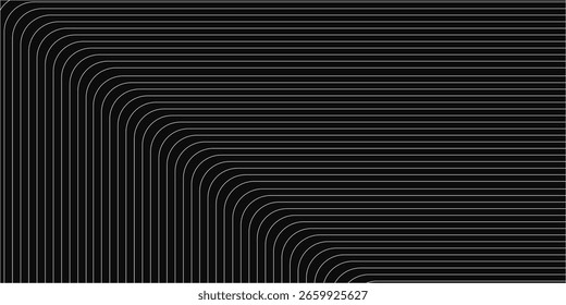 black background metal pattern line style. Modern simple type1
