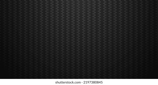 Black background Modern dark abstract texture Carbon fiber