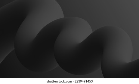 Black background. Modern dark abstract vector texture